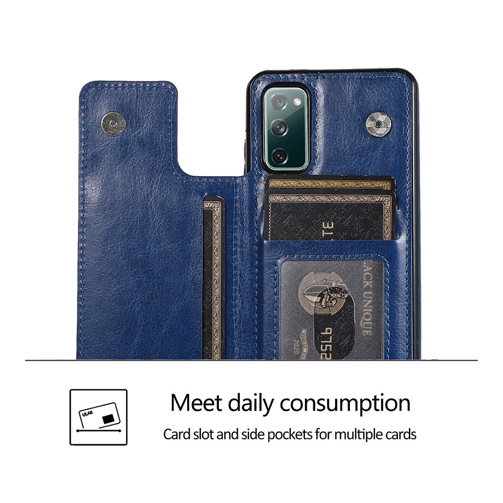 Tecworks Back Flip Leather Wallet Cover Case For Samsung s20