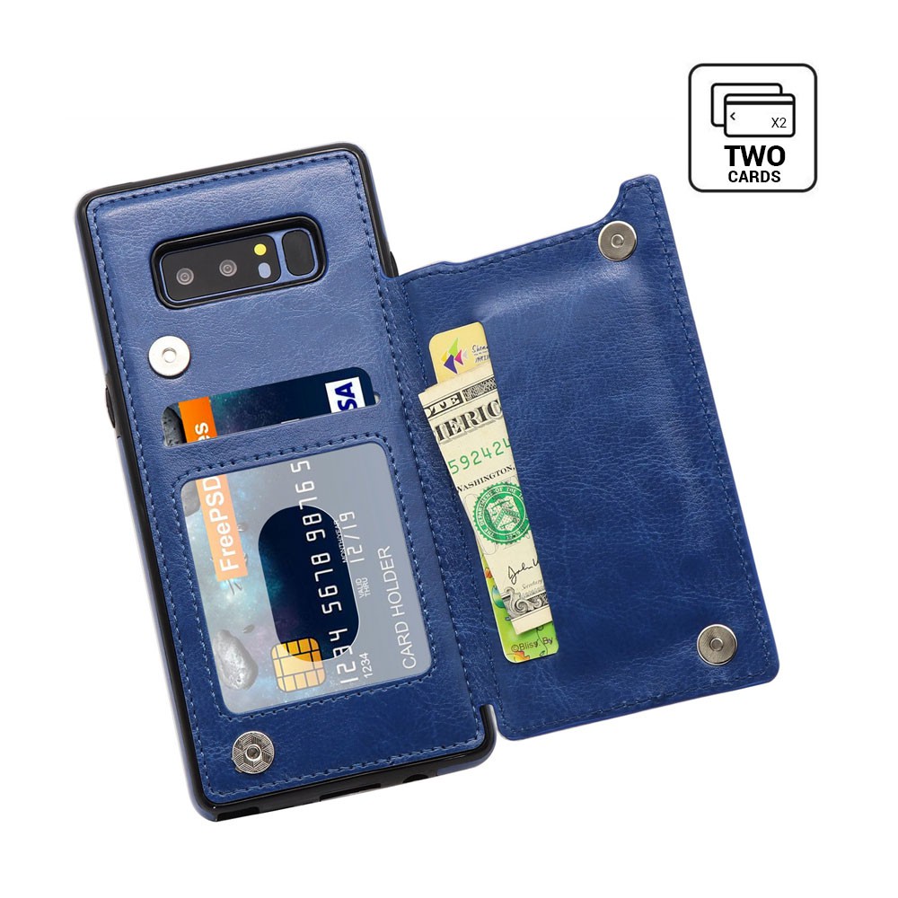 Tecworks Back Flip Leather Wallet Cover Case For Samsung s10