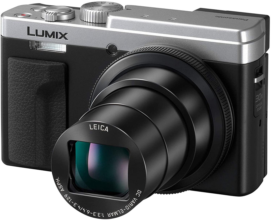 LUMIX Digital Camera DC-TZ95 Silver - 20MP - 4K Video - 30x Leica Zoom Lens (Refurbished Grade A)