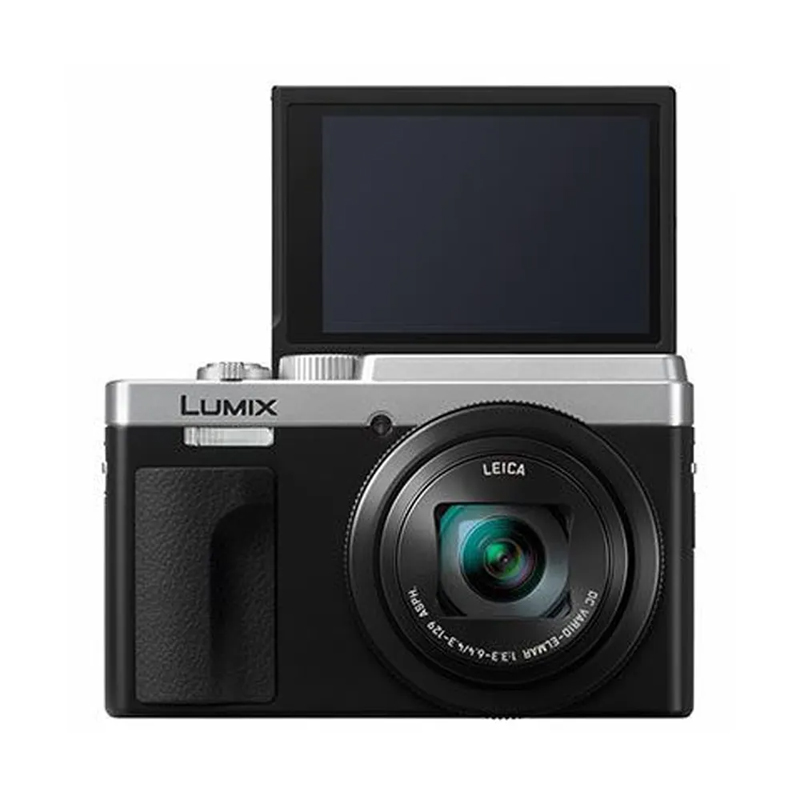 LUMIX Digital Camera DC-TZ95D Silver - 20MP - 4K Video - 30x Leica Zoom Lens (Refurbished Grade A)