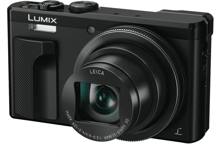 LUMIX Digital Camera DMC-TZ80 Black - 18MP - 4K Video - 30x Leica Zoom Lens (Refurbished Grade A)